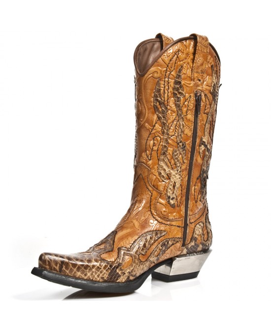 Mens snakeskin clearance cowboy boots